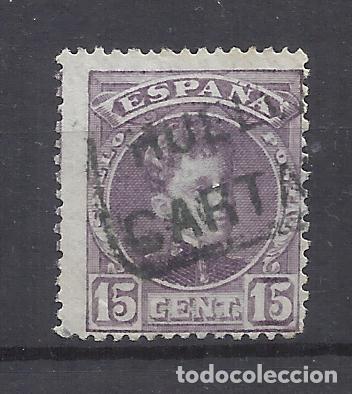Sellos: DUO alfonso XIII CADETE EDIFIL 246 CARTERIA CARTAYA HUELVA