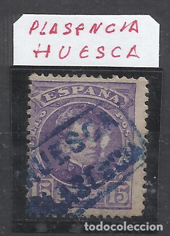 Francobolli: alfonso XIII CADETE EDIFIL 246 CARTERIA PLASENCIA HUESCA