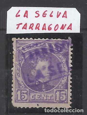 Briefmarken: alfonso XIII CADETE EDIFIL 246 CARTERIA LA SELVA TARRAGONA