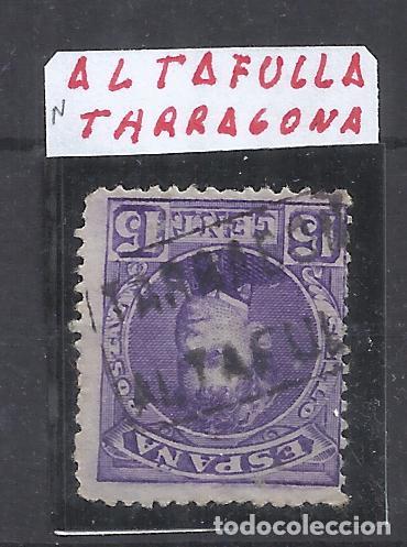 Sellos: DUO alfonso XIII CADETE EDIFIL 246 CARTERIA ALTAFULLA TARRAGONA