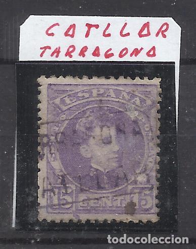 Francobolli: alfonso XIII CADETE EDIFIL 246 CARTERIA CATLLAR TARRAGONA