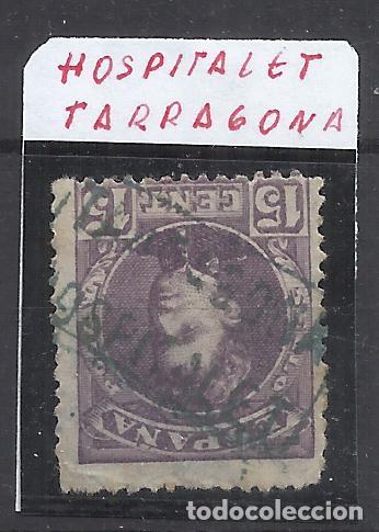 Francobolli: alfonso XIII CADETE EDIFIL 246 CARTERIA HOSPITALET TARRAGONA