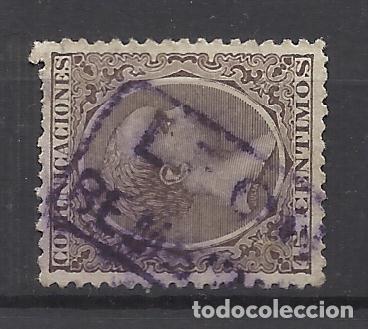 Sellos: alfonso XIII PELON EDIFIL 219 CARTERIA BEMBIBRE LEON