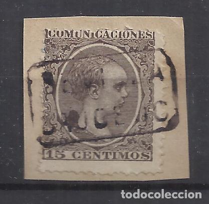 Sellos: alfonso XIII PELON EDIFIL 219 CARTERIA SAUCEJO SEVILLA