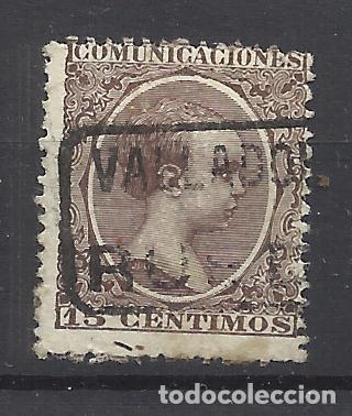 Selos: alfonso XIII PELON EDIFIL 219 CARTERIA rueda valladolid