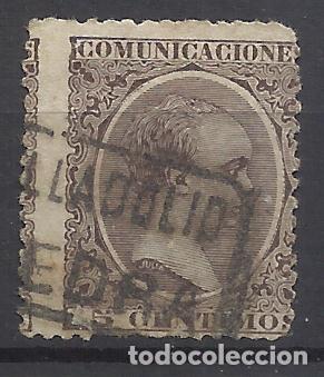 Sellos: alfonso XIII PELON EDIFIL 219 CARTERIA tiedra valladolid