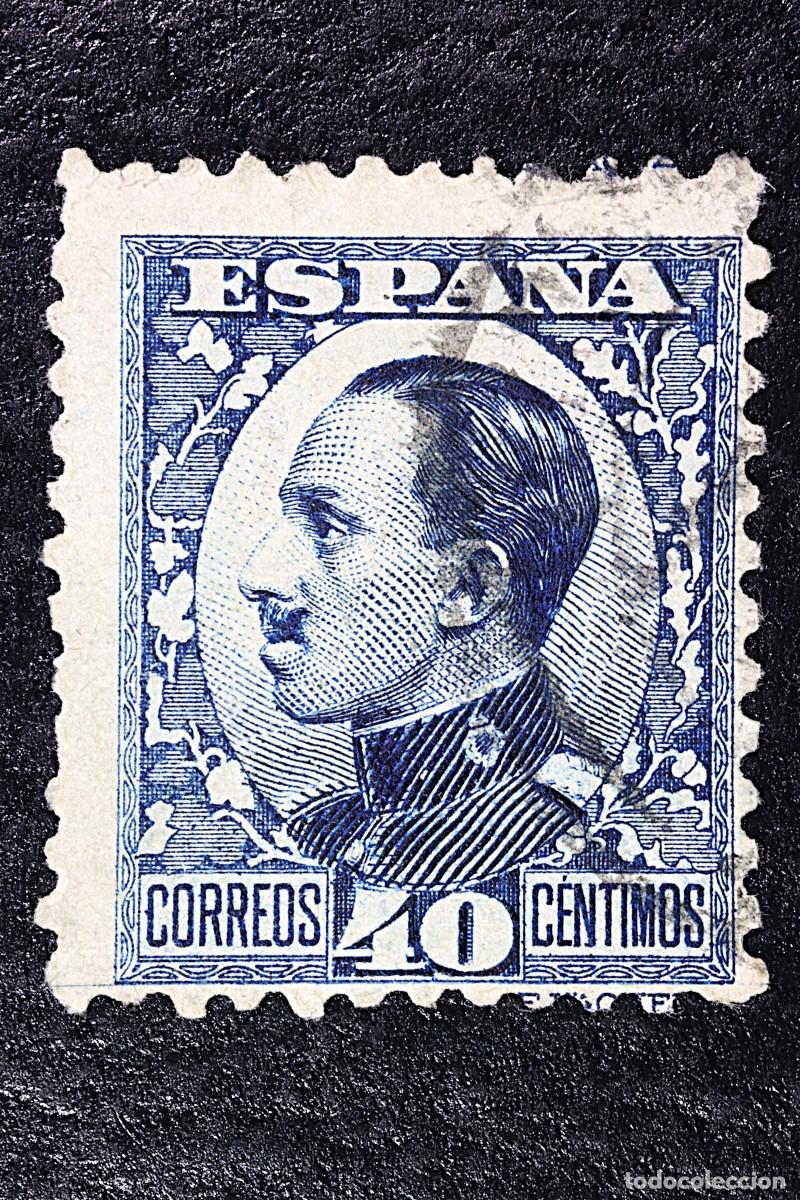 Sellos: Sello Postal. 1930. Espa&ntilde;a. 40 C&eacute;ntimos. Usado. Postage stamp. 1930. Spain. 40 Cents. Used.