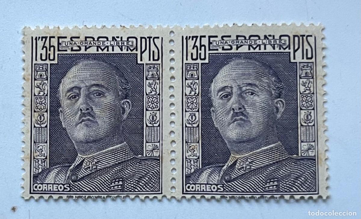 Sellos: 1940 Franco MNH** goma,centrados,color