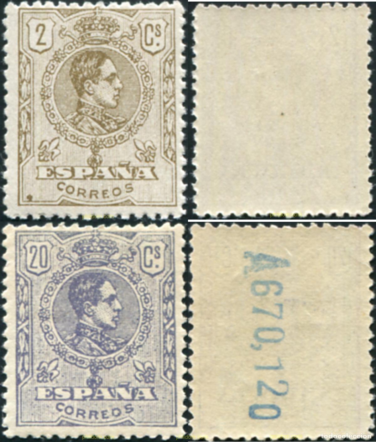 Sellos: 85496 MNH ESPA&Ntilde;A 1920 ALFONSO XIII