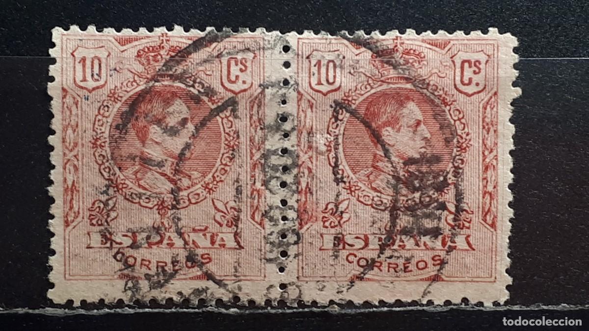Sellos: ESPA&Ntilde;A. A&Ntilde;O 1909. &deg;. EDIFIL 269. PAREJA.