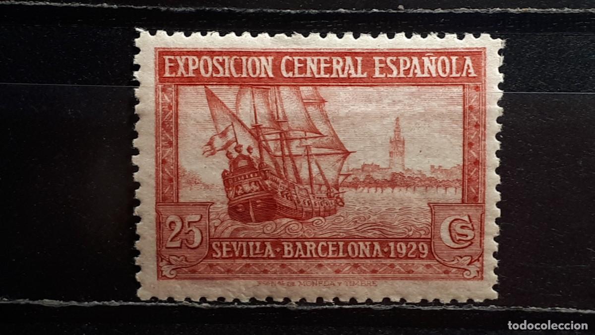Sellos: ESPA&Ntilde;A. A&Ntilde;O 1929. **. EDIFIL 440
