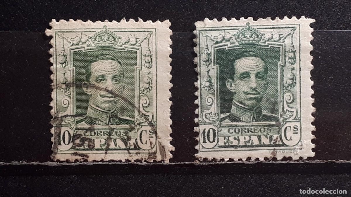 Sellos: ESPA&Ntilde;A. A&Ntilde;O 1922. &deg;. VARIEDAD DE COLOR. EDIFIL 314