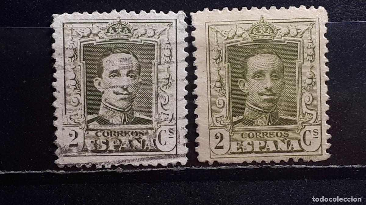 Sellos: ESPA&Ntilde;A. A&Ntilde;O 1922. &deg;. VARIEDAD DE COLOR. EDIFIL 310