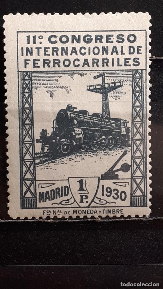 Sellos: ESPA&Ntilde;A. A&Ntilde;O 1930. *. EDIFIL 479