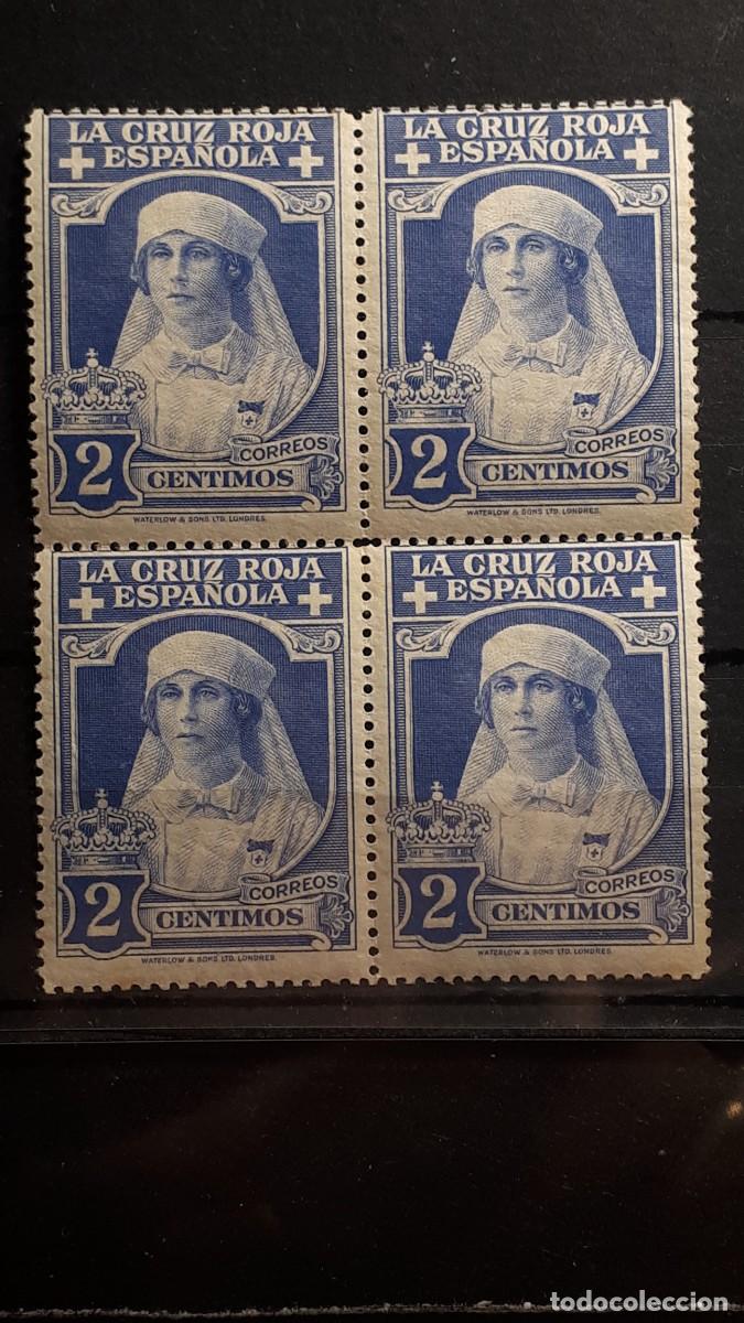 Sellos: ESPA&Ntilde;A. A&Ntilde;O 1936. **. EDIFIL 326. Bloque de 4.