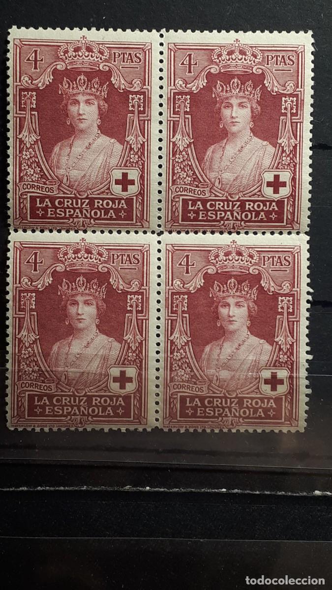 Sellos: ESPA&Ntilde;A. A&Ntilde;O 1936. **. EDIFIL 336. Bloque de 4.