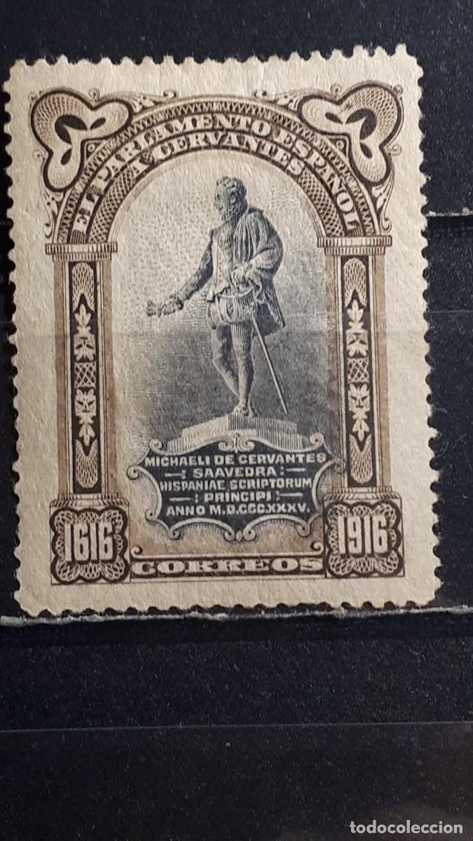 Sellos: ESPA&Ntilde;A. A&Ntilde;O 1916. *. EDIFIL FR17