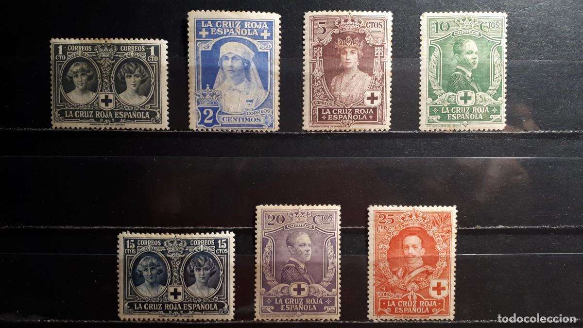 Sellos: ESPA&Ntilde;A. A&Ntilde;O 1926. *. EDIFIL 325/31. Serie corta