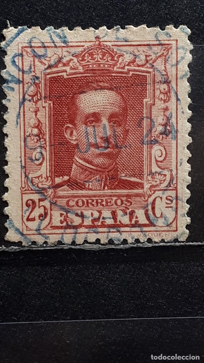Sellos: ESPA&Ntilde;A. A&Ntilde;O 1922. &deg;. EDIFIL 317A