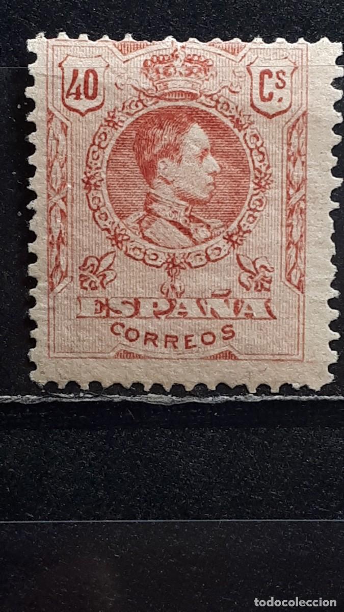 Sellos: ESPA&Ntilde;A. A&Ntilde;O 1909. **. EDIFIL 276