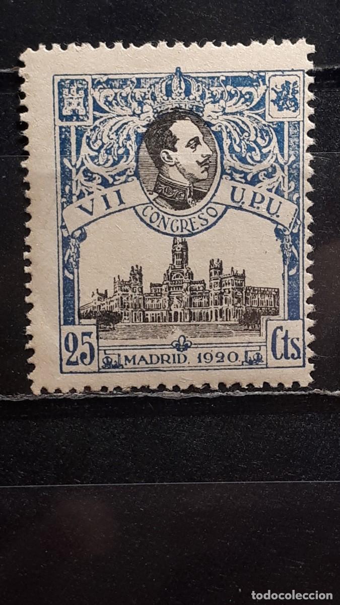 Sellos: ESPA&Ntilde;A. A&Ntilde;O 1920. **. EDIFIL 303