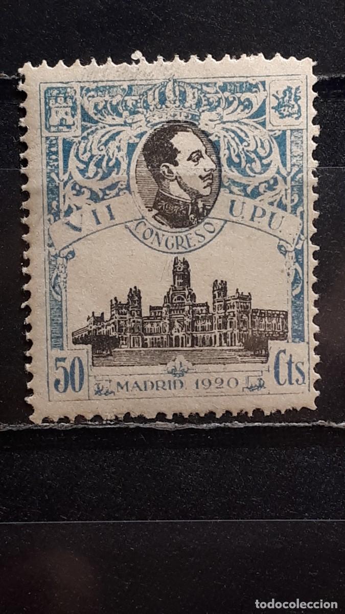 Sellos: ESPA&Ntilde;A. A&Ntilde;O 1920. **. EDIFIL 306