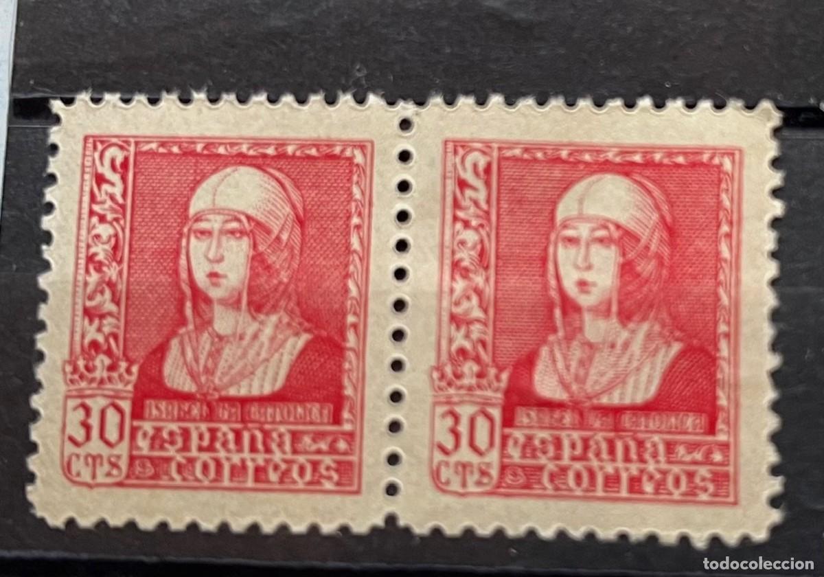 Sellos: 1940 Isabel la catolica MNH**,centrado,goma