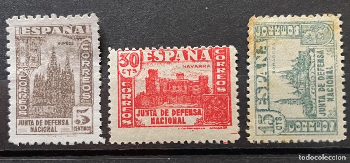 Sellos: 1939 junta de defensa,MNH*,color,goma