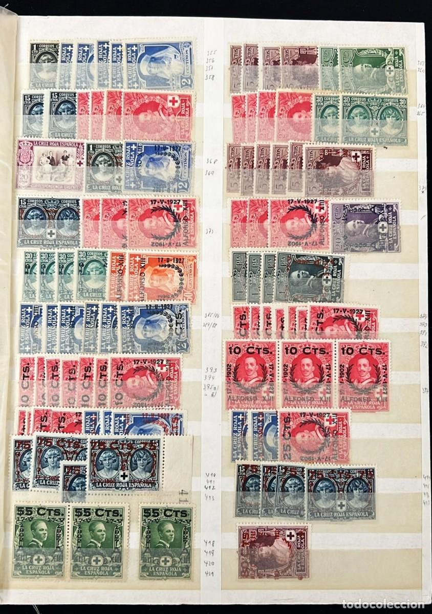Sellos: ESPA&Ntilde;A, 1926-1930 Stock de sellos, **/*, [alto valor de Cat&aacute;logo.]