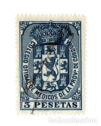 Sellos: FISCAL COLEGIO OFICIAL DE MEDICOS DE LA PROVINCIA DE CORDOBA