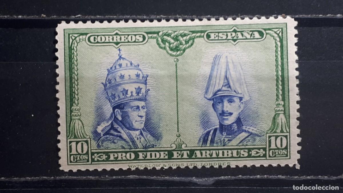 Sellos: ESPA&Ntilde;A. A&Ntilde;O 1928. *. EDIFIL 407