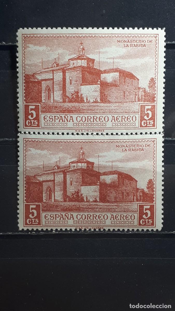 Sellos: ESPA&Ntilde;A. A&Ntilde;O 1930. **. EDIFIL 548. Pareja