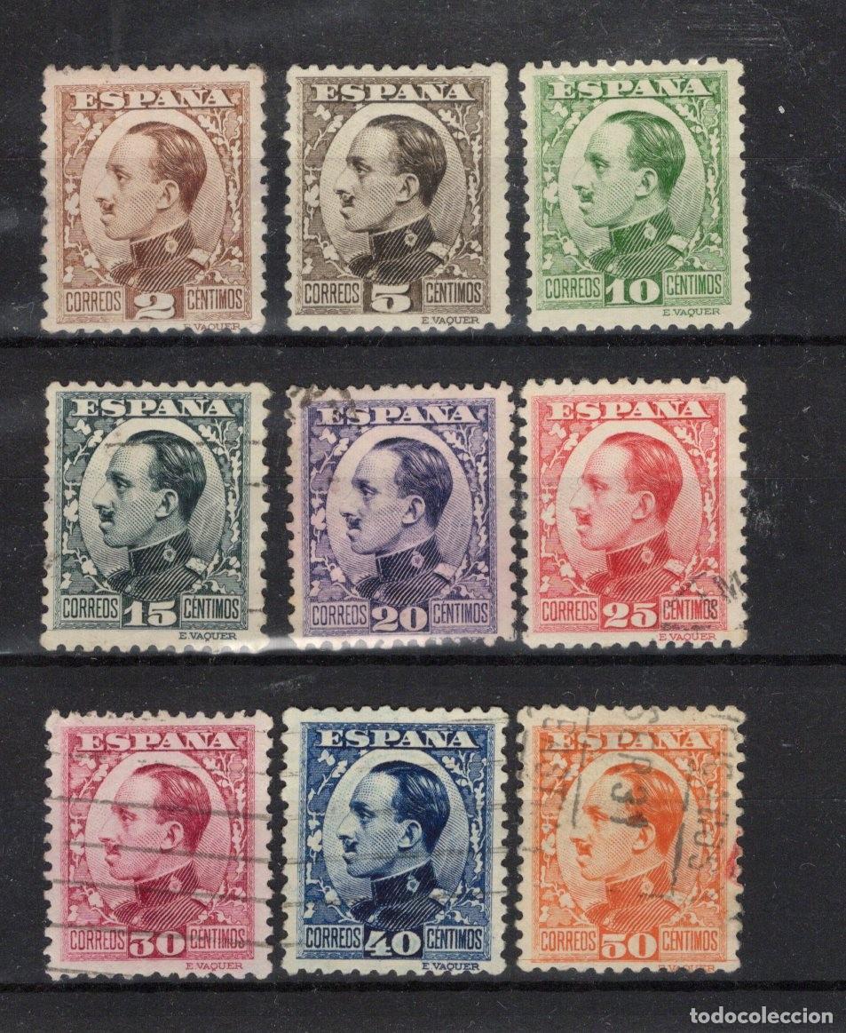 Sellos: PC798 Sellos Espa&ntilde;a a&ntilde;o 1930/31 EDIFIL 490/498&ordm; sellos originales en usado v.c. 12 &euro;