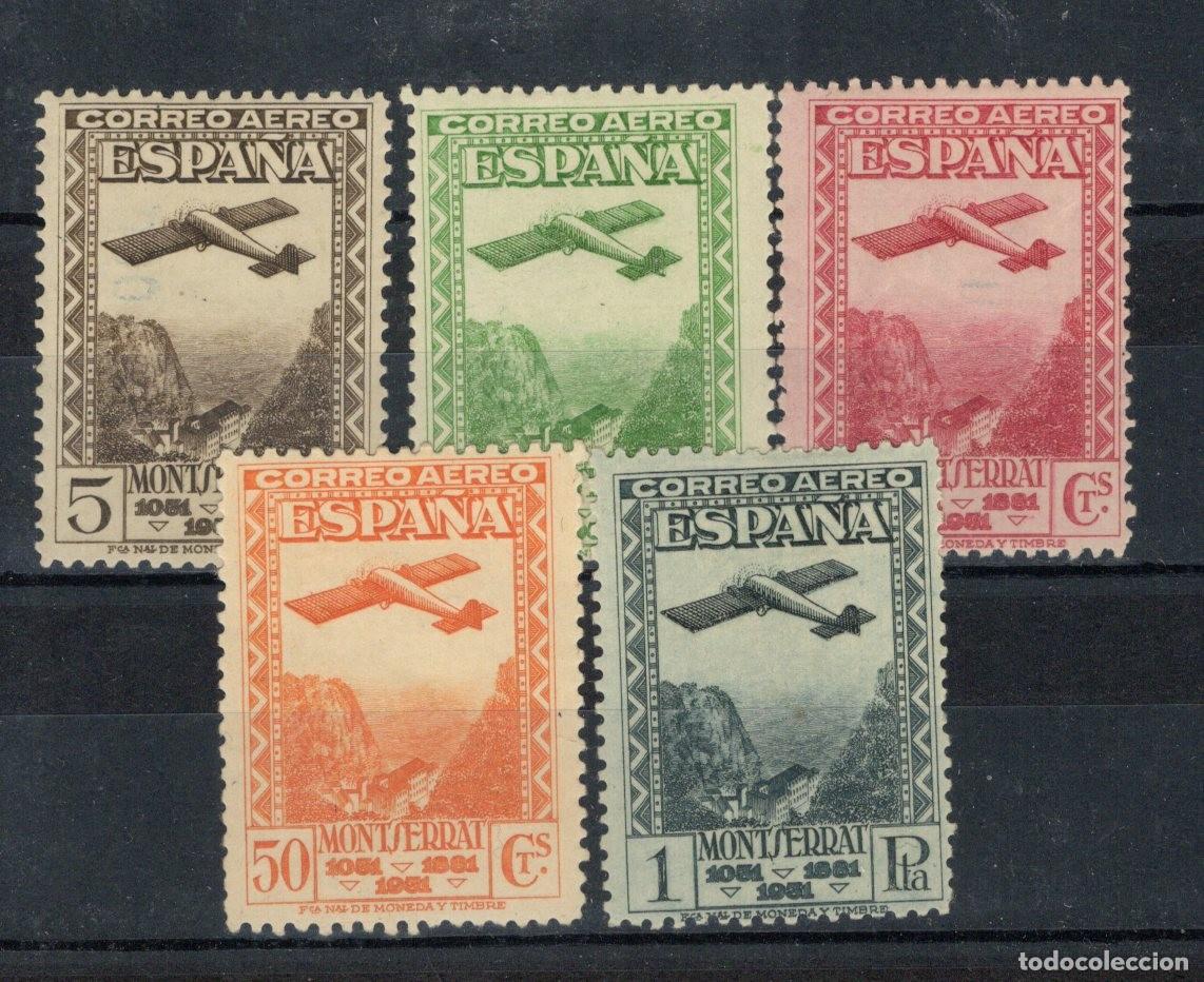 Sellos: PC806 Sellos Espa&ntilde;a a&ntilde;o 1931 EDIFIL 650/654* sellos originales en NUEVO v.c. 240 &euro;