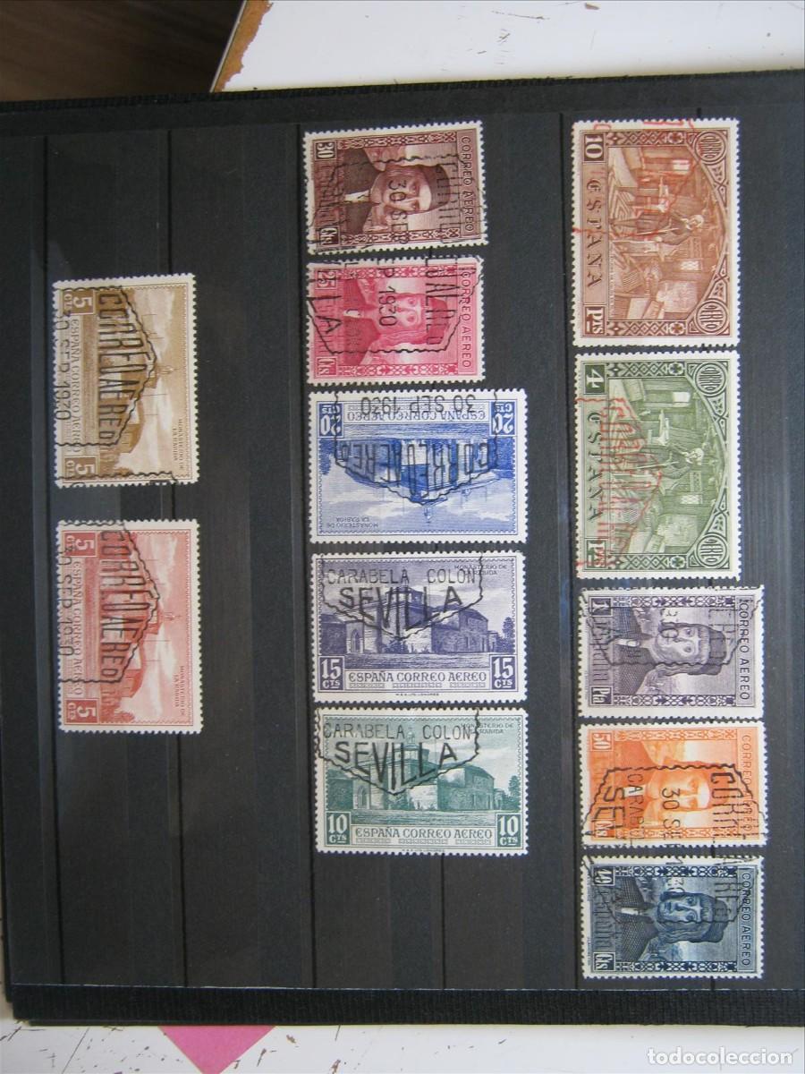 Sellos: ALFONSO XIII DESCUBRIMIENTO AM&Eacute;RICA SERIE EDIFIL 547/558 USADOS PERFECTOS.