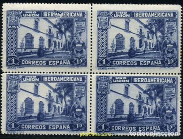 Sellos: 209818 HINGED ESPA&Ntilde;A 1930 PRO UNION IBEROAMERICANA