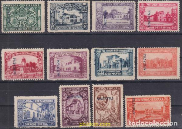 Sellos: 616835 MNH ESPA&Ntilde;A 1930 PRO UNION IBEROAMERICANA