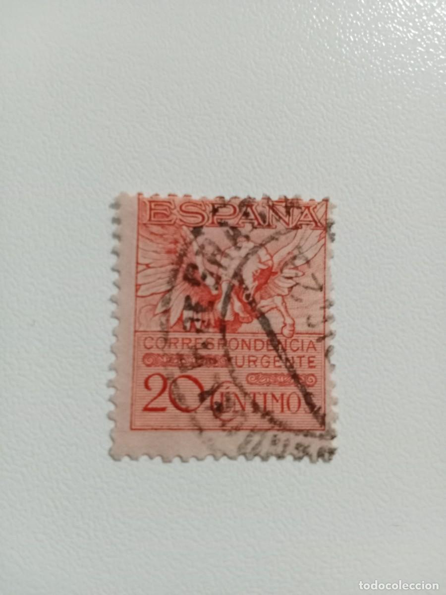 Sellos: ESPA&Ntilde;A A&Ntilde;O 1929, EDIFIL 454, USADO, PEGASO. NUMERACI&Oacute;N AL DORSO.