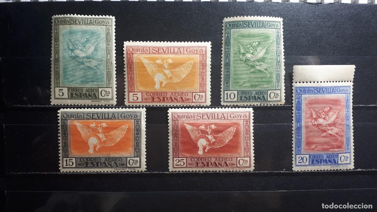 Sellos: ESPA&Ntilde;A. A&Ntilde;O 1930. **. EDIFIL 517/22