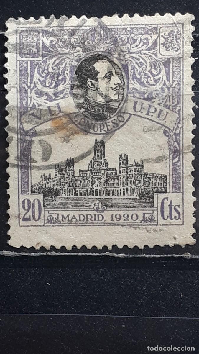 Sellos: ESPA&Ntilde;A. A&Ntilde;O 1920. &deg;. EDIFIL 302