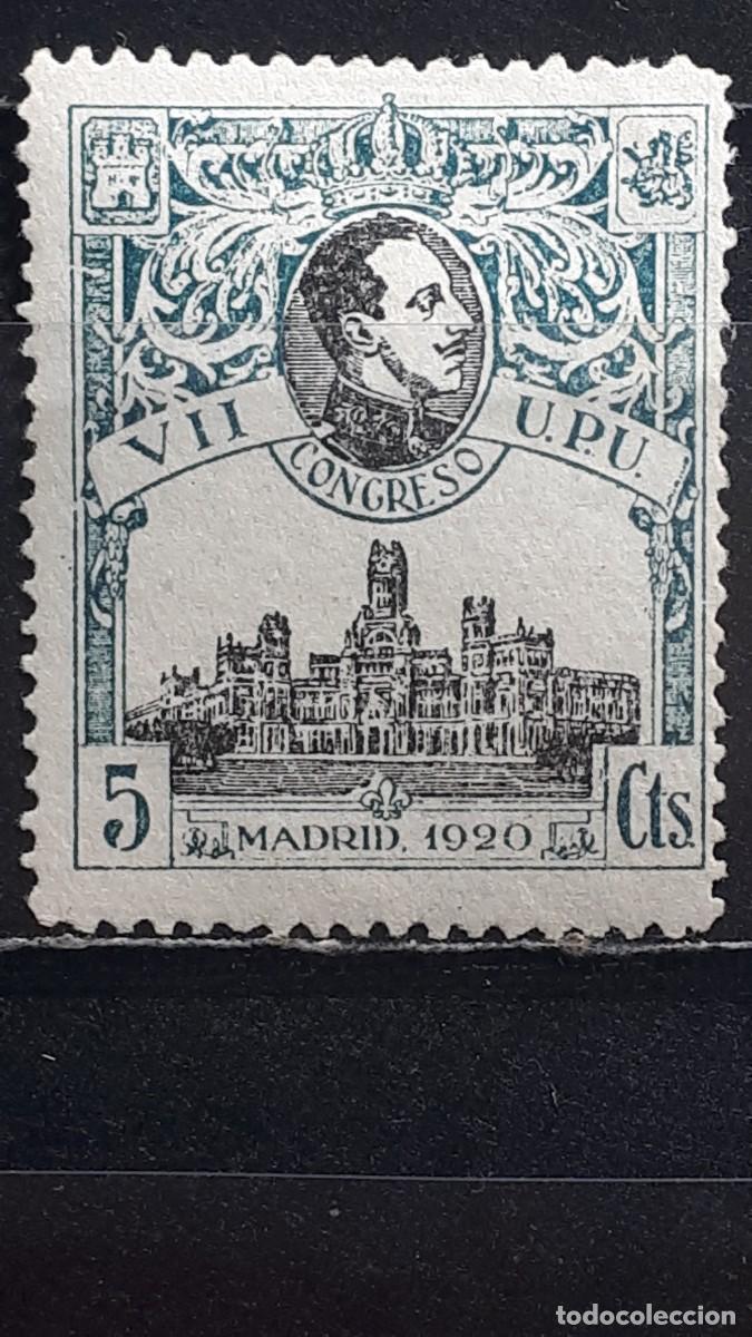 Sellos: ESPA&Ntilde;A. A&Ntilde;O 1920. (*)/*. EDIFIL 299