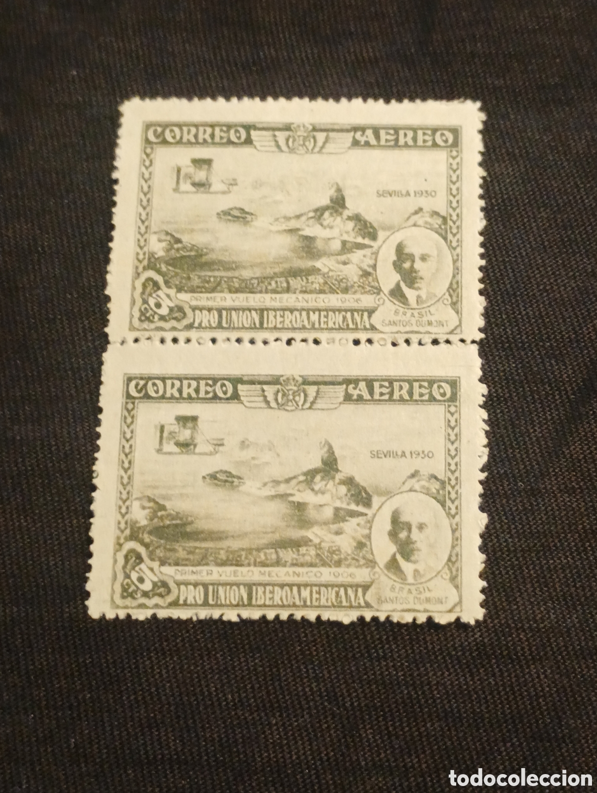 Sellos: sellos de correo a&eacute;reo de Espa&ntilde;a de 1930 Pro Uni&oacute;n Iberoamericana edifil 583