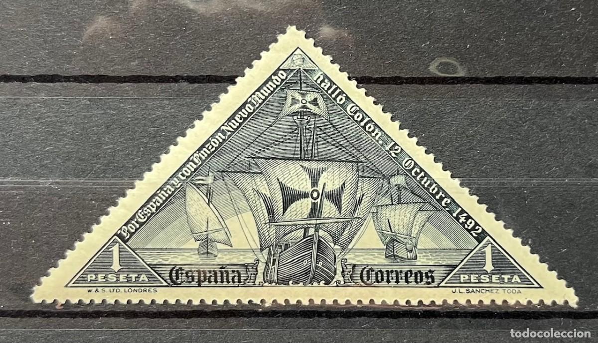 Sellos: 1930,descubrimiento de am&eacute;rica,MN*,centrado,goma,color