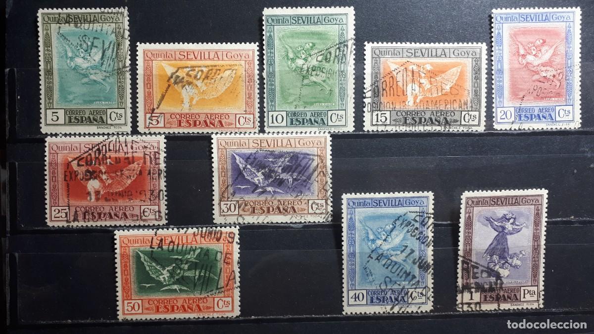 Sellos: ESPA&Ntilde;A. A&Ntilde;O 1930. &deg;. Edifil 517/26. Serie corta.