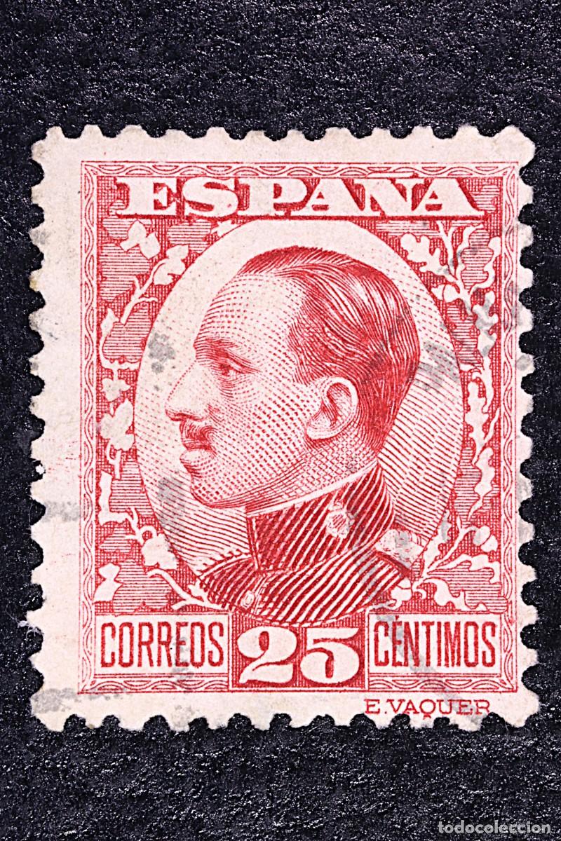 Sellos: Sello Postal. 1930. Espa&ntilde;a. 25 C&eacute;ntimos. Usado. Postage Stamp. 1930. Spain. 25 Centimos. Used.
