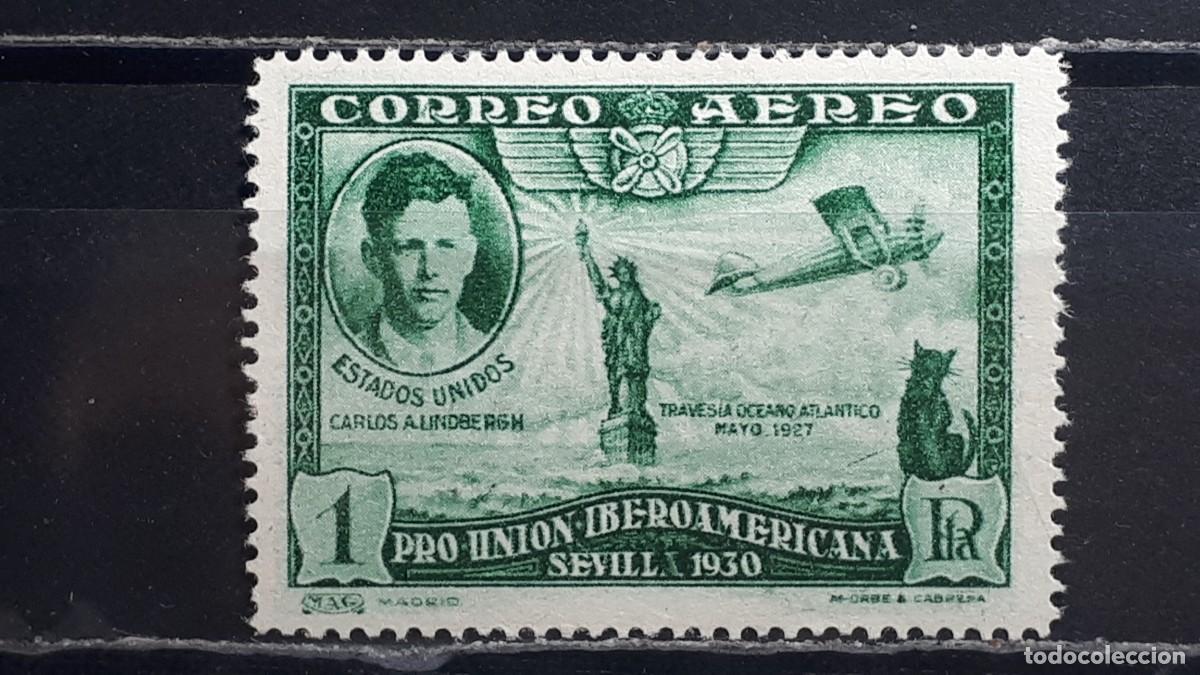 Sellos: ESPA&Ntilde;A. A&Ntilde;O 1930. *. Edifil 588