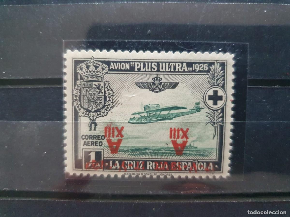 Sellos: EDIFIL 363 ** SOBRECARGA INVERTIDA ESPA&Ntilde;A 1927