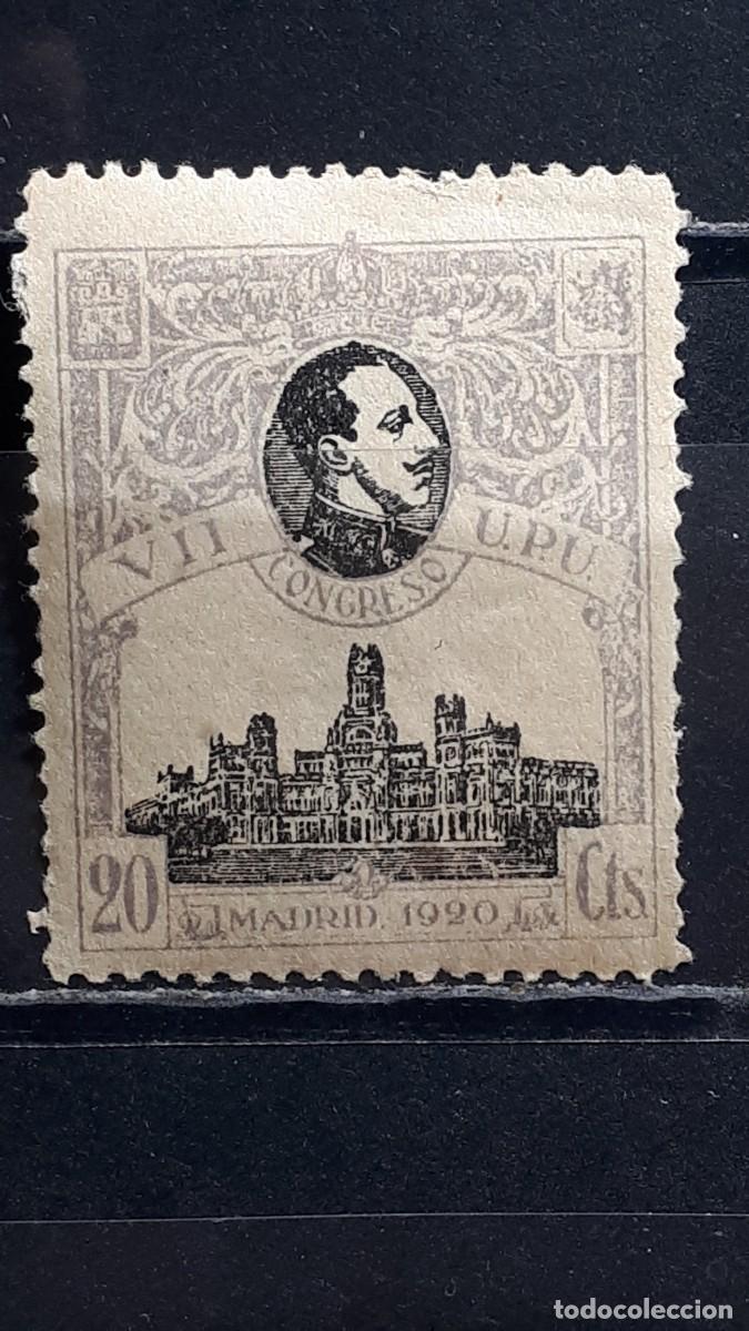 Sellos: ESPA&Ntilde;A. A&Ntilde;O 1920. *. EDIFIL 302