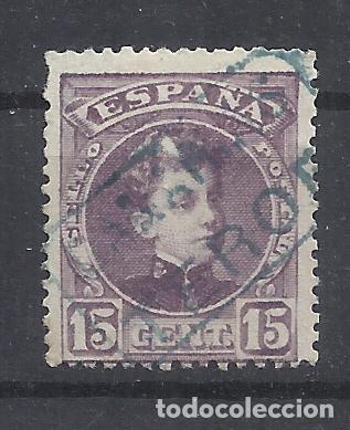Sellos: ALFONSO XIII CADETE CARTERIA TEROR CANARIAS
