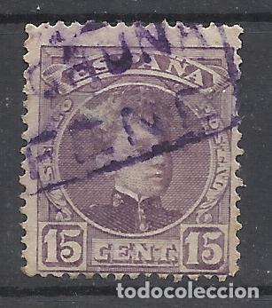 Sellos: ALFONSO XIII CADETE CARTERIA FENE CORU&Ntilde;A